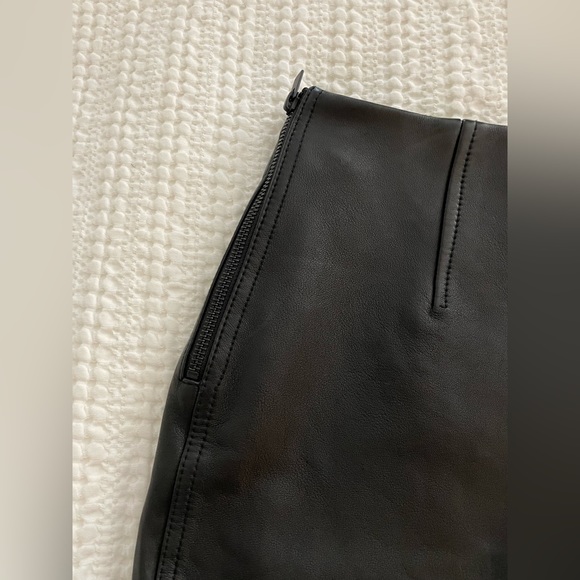 Wilfred Janis Leather Mini skirt - Picture 5 of 7